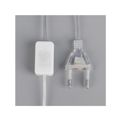 Светодиодная фигура «Снежинка» 40 см, пластик, 220 В, свечение мульти (RG/RB)