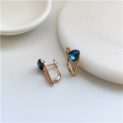 Серьги с кристаллами Swarovski