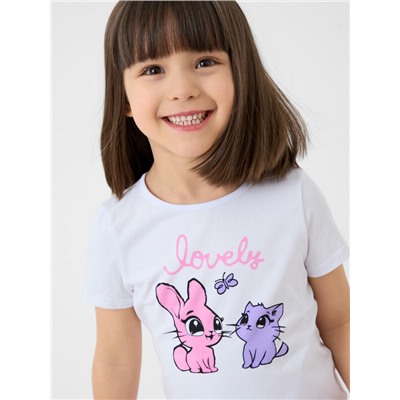 Пижама текстильная для девочек