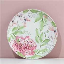 Тарелка керамическая «Акварель», 25.5 см, Dolce Ceramo