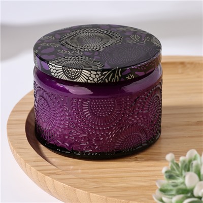 Свеча ароматическая в банке San black fruits, 5×7 см, ежевика
