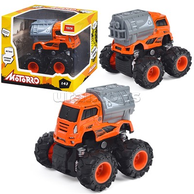 Машинка металлическая Big Foot, 1:43, серия Tech