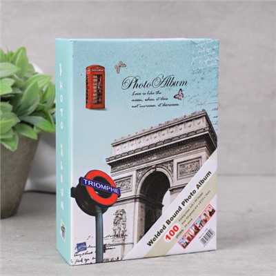 Фотоальбом 100 фото 10х15 Города / 1106 /уп 96/