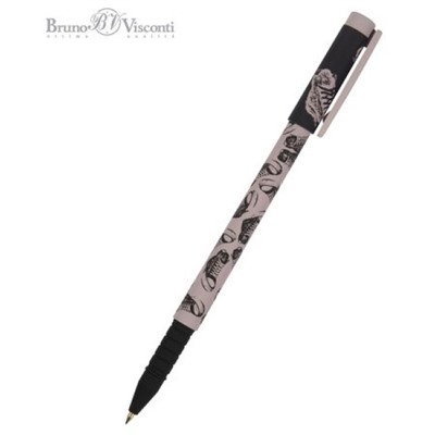 Ручка шариковая 0.5 мм "FunWrite.Кеды. Casual. Grey" синяя 20-0212/85 Bruno Visconti