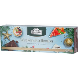 AHMAD TEA. Новый год. New Year Weekend Collection карт.упаковка, 60 пирамидки