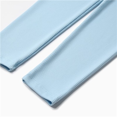 Легинсы спортивные женские MINAKU, голубые, размер 44