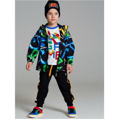 Куртка текстильная с полиуретановым покрытием для мальчиков (ветровка)