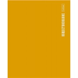 Тетрадь 48л с пластиковой обложкой "ПРО стиль" по обществознанию (085434) 31098 Хатбер