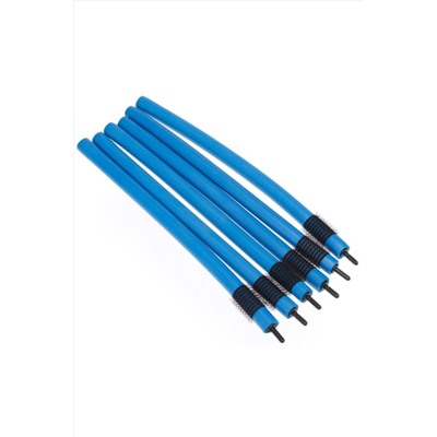 Dewal Beauty Бигуди-бумеранги, 14 мм x 240 мм, синий, 6 шт. KRISTALLER, 1193461