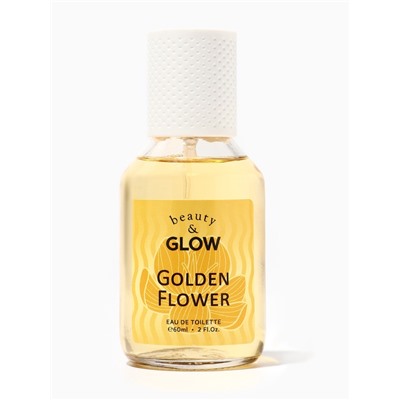 Туалетная вода женская Beauty&Glow Golden Flower, 60 мл