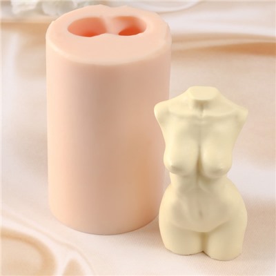 УЦЕНКА Молд силиконовый «Женское тело», 5.5×5.5×12 см