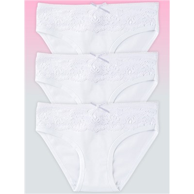 5212-01 Трусы для девочек белые (BAYKAR)