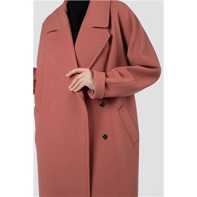 01-12230 Пальто женское демисезонное (пояс)