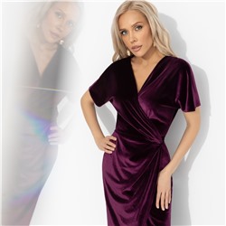 Платье бархатное, Эффект сияния (соблазн)