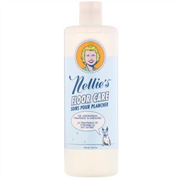 Nellie's, Средство для мытья полов, лимон, 25 ж. унц. (740 мл)