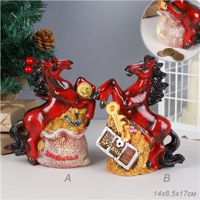 Копилка Лошадь 17 см / 25363 /уп 48/ Символ года 2026