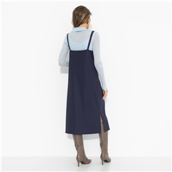 Сарафан , который стройнит, Для важных свиданий (синий)