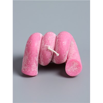 УЦЕНКА Свеча «Пружинка», 7.5×4×4 см, соевый воск, МИКС