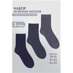 Носки мужские Эрик комплект 3 пары (В ассортименте)