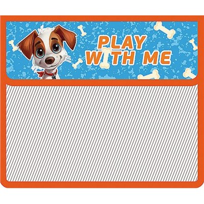 Папка для тетрадей А5 на липучке 23х19х5 см ПМ-А5-03 "ПОИГРАЙ СО МНОЙ" Пчелка