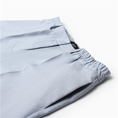 Брюки женские Mist plus-size, размер 56, голубые