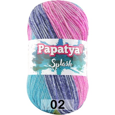 Пряжа Kamgarn SPLASH PAPATYA