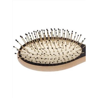 Dewal Щетка массажная для волос мини-овальная / Blackwood BRB100, дерево, нейлон, 17 см 20811