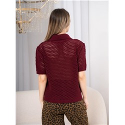 Кардиган поло на пуговицах