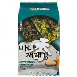 Хрустящая морская капуста в кунжутном масле Chingu, 5 г  (10 шт.)