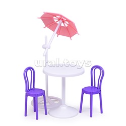 Набор мебели для кукол 2878 "Отпуск" в коробке