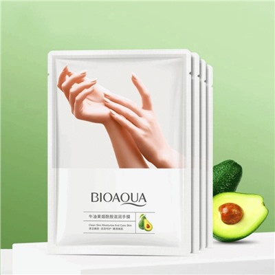Маска для рук с экстрактом авокадо Bioaqua