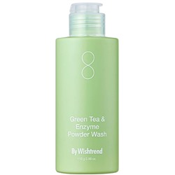 By Wishtrend Энзимная пудра с зелёным чаем Green Tea & Enzyme Powder Wash