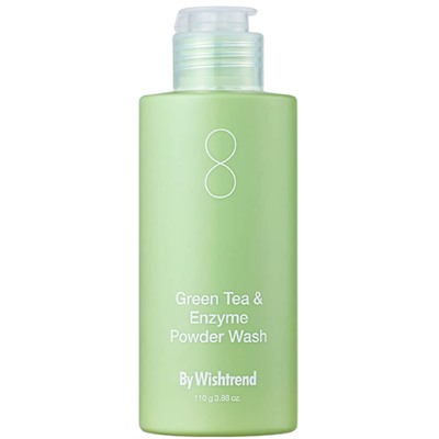 By Wishtrend Энзимная пудра с зелёным чаем Green Tea & Enzyme Powder Wash