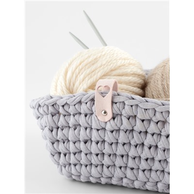 Бирка с кнопкой «Сердце» TEIRA, 8×1.5 см, 10 шт., нежно-розовая