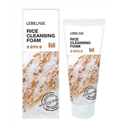 Lebelage Пенка для умывания с экстрактом риса / Rice Cleansing Foam, 100 мл