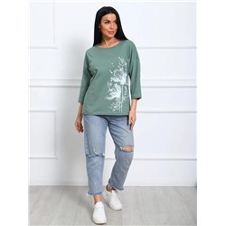 Футболка "Амели" (Хаки)