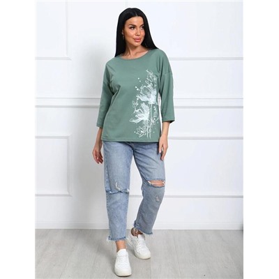 Футболка "Амели" (Хаки)