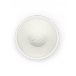 Горшок для цветов с поддоном «Альтернатива. Афина», 5.5 л, пластиковый, белый