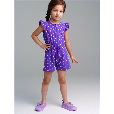 Комбинезон трикотажный для девочек