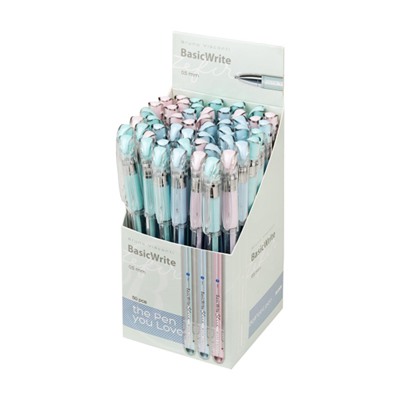 Ручка шариковая 0.5 мм "BasicWrite.Zefir" синяя 20-0317/41 Bruno Visconti