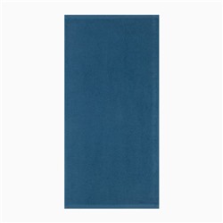 Полотенце махровое «Экономь и Я», 70×130 см, хлопок 100%, синее