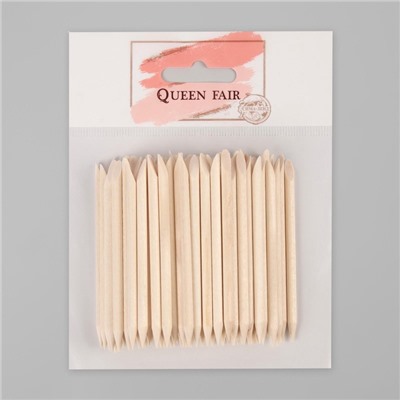 Апельсиновые палочки для маникюра, 7 см, 100 шт.