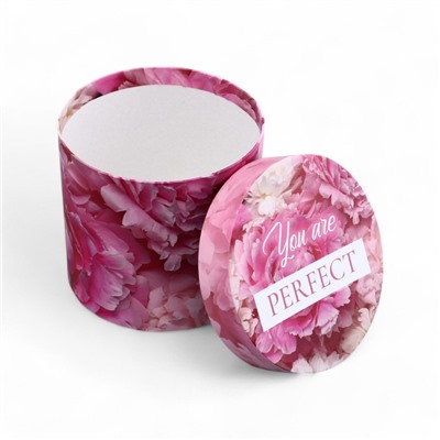 Набор шляпных коробок для цветов 4 в 1, упаковка подарочная, «Цветы», 20×17.5 - 16×14 см