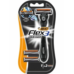 Станок для бритья BiC FLEX-3 HYBRID (+ 2 кассеты)