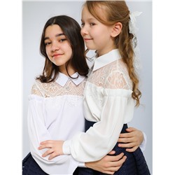 Блузка для девочки длинный рукав Соль&Перец