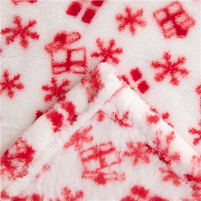 Плед LoveLife «Подарок» 180×200 см, велсофт,100% п/э, 280 гр/м