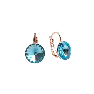Серьги кристаллами Swarovski