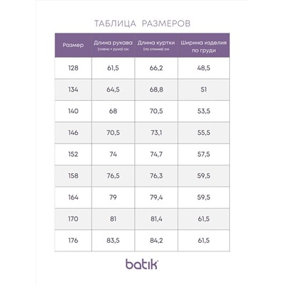 BATIK Парка 662-24в-1