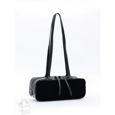 Сумка женская кожаная 6658-1VG black Vitelli Grassi в Новосибирске