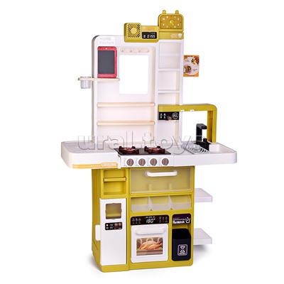 Набор кухня "Весёлый поварёнок" с паром (108 предметов) в коробке